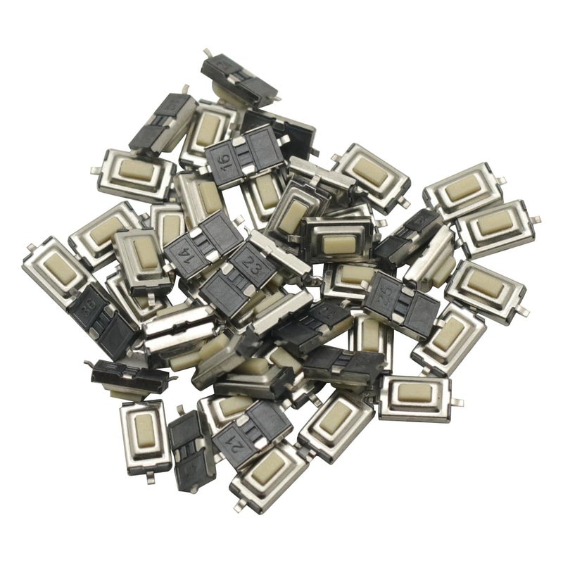 GODIYMODULES 100 قطعة 3X6X2.5 مم مفتاح دفع لمسي مفتاح تكت ميكرو 2 دبوس SMD - Image 1